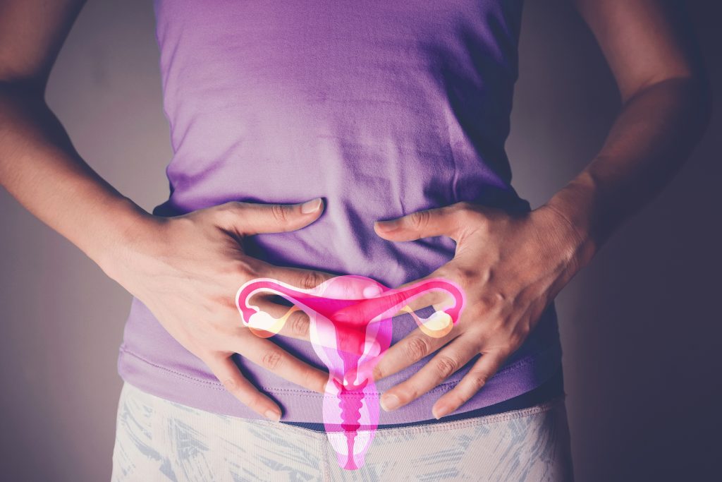 Doctor explaining cervical cancer prevention to patient